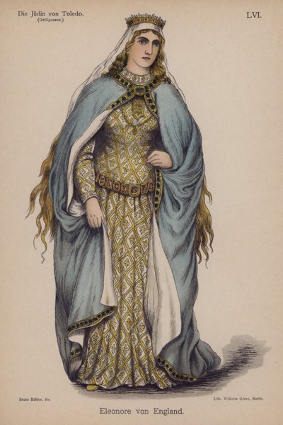Eleanor von England, aus Die Jüdin von Toledo von Franz Grillparzer von German School