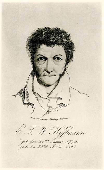 Ernst Theodor Amadeus Hoffmann (1776-1822) von German School