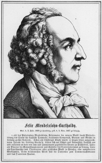 Felix Mendelssohn Bartholdy von German School