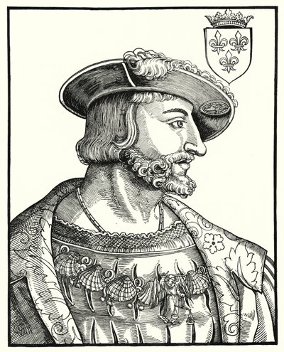 Franz I., König von Frankreich von German School