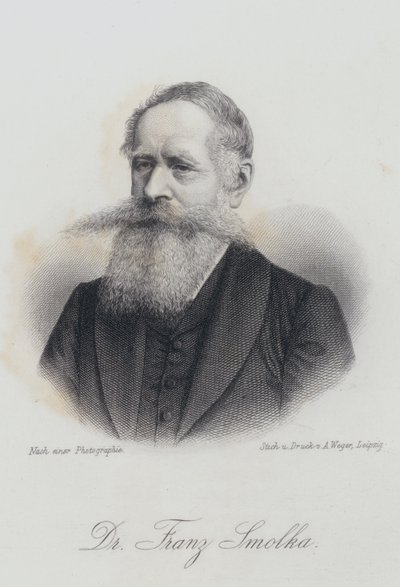 Franciszek Smolka, polnischer Politiker unter österreichisch-ungarischer Herrschaft (Gravur) von German School