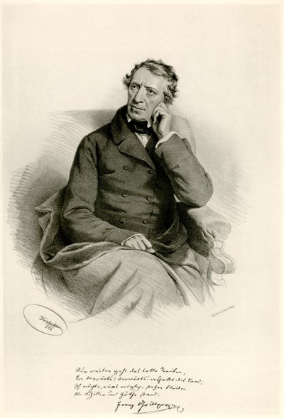 Franz Grillparzer von German School