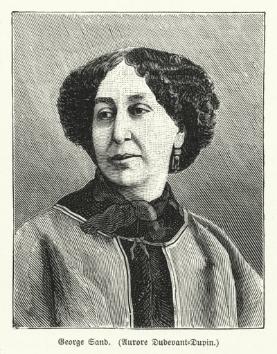 George Sand, französische Romanautorin von German School
