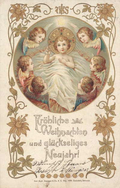 Deutsche Weihnachtskarte von German School