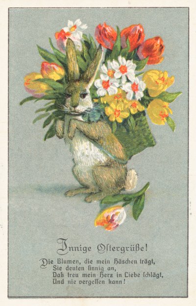 Deutsche Osterkarte von German School