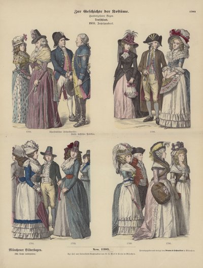 Deutsche Kostüme von German School
