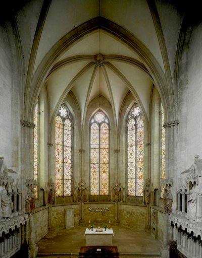 Gotische Kunst: Innenansicht der Kathedrale St. Peter und Paul von German School