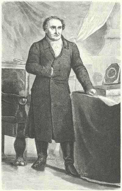 Heinrich Friedrich Karl vom und zum Stein, preußischer Staatsmann (Stich) von German School
