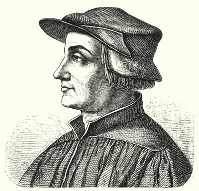 Huldrych Zwingli, führende Figur der Reformation in der Schweiz von German School