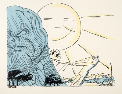 Illustration aus Styl, veröffentlicht 1922 von German School
