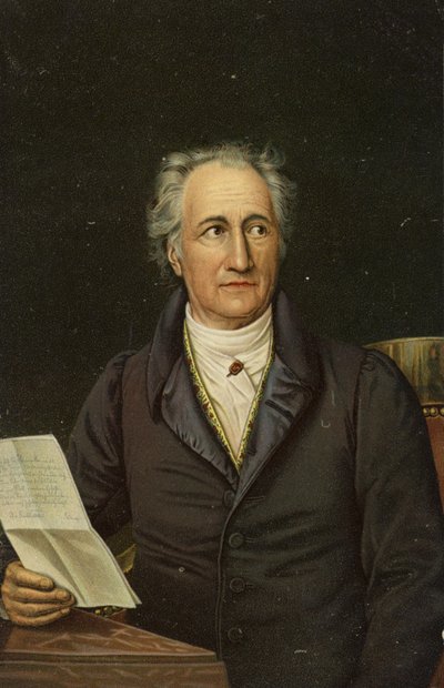 Johann Wolfgang von Goethe (1749-1832), deutscher Dichter, Romanautor und Dramatiker von German School
