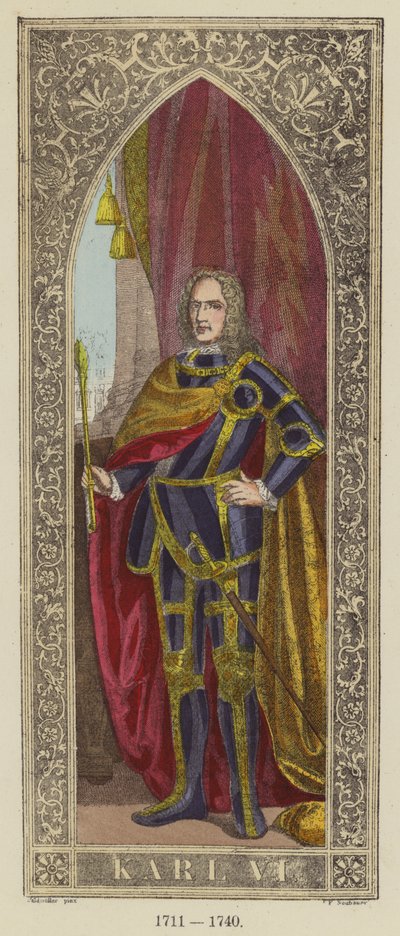 Karl VI. von German School