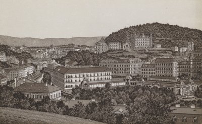 Karlsbad von der Nordseite von German School