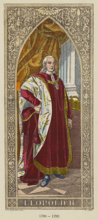 Leopold II., 1790-1792 von German School