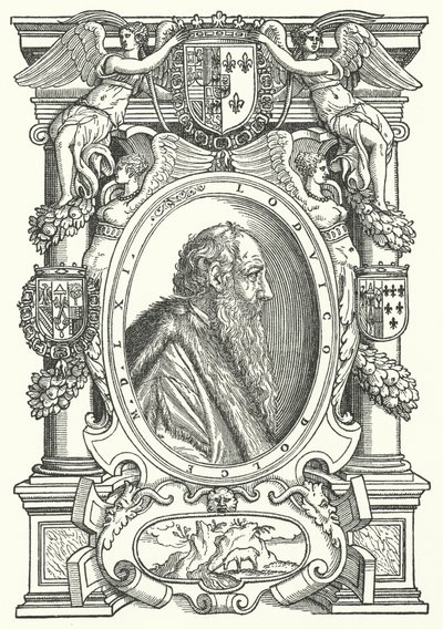 Ludovico Dolce, italienischer Autor, Maltheoretiker und Humanist von German School