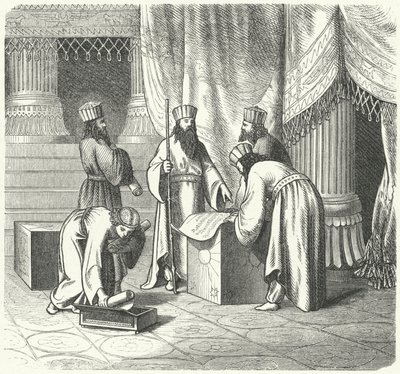 Magier, persische zoroastrische Priester (Stich) von German School
