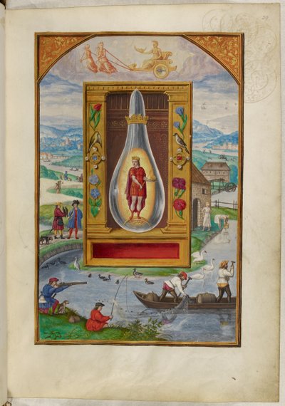 Junger König in einer Flasche, das vierte Traktat, aus 