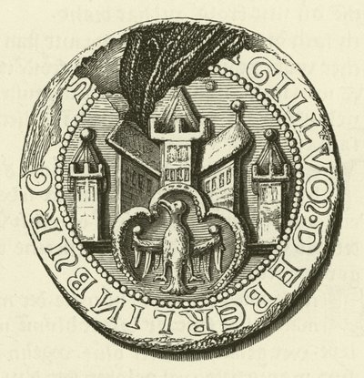 Ältestes Siegel der Stadt Berlin von German School