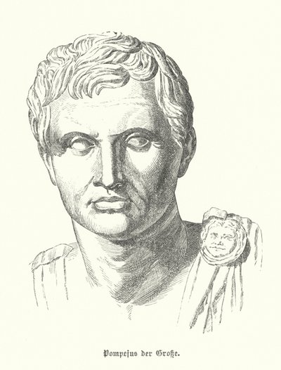 Pompeius der Große, römischer Soldat und Politiker von German School