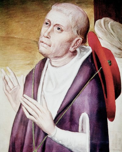 Porträt von Nikolaus von Kues von German School
