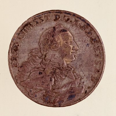 Silberner Taler von Friedrich Christian, Markgraf von Brandenburg-Bayreuth (1708-1769) von German School