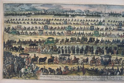 Die Krönung von Leopold I. von German School