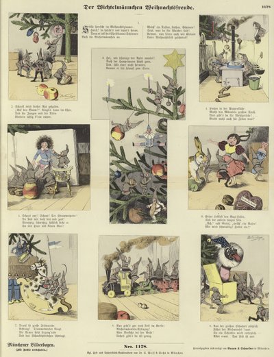 Die Weihnachtsfreude der Elfen von German School