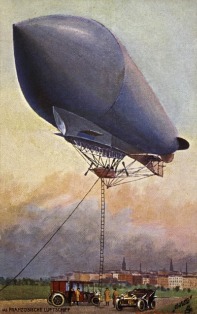 Das französische Luftschiff von German School