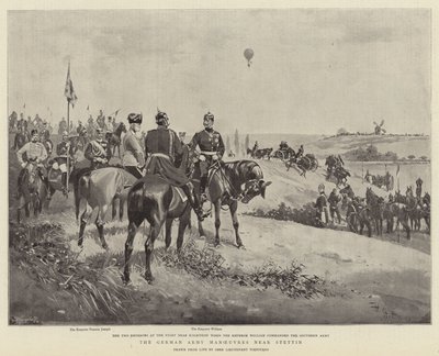 Die deutschen Armeemanöver bei Stettin von German School