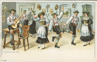 Der Schuhplattler-Tanz von German School