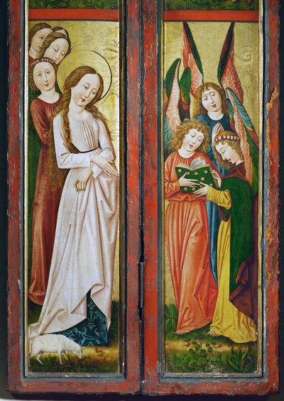 Die Legende der heiligen Agnes von German School