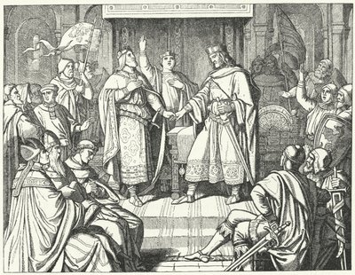 Vertrag von Verdun, 843 von German School