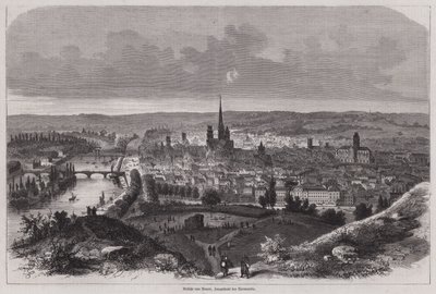 Ansicht von Rouen, Normandie, Frankreich von German School