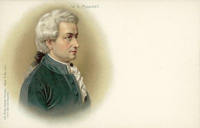 Wolfgang Amadeus Mozart von German School