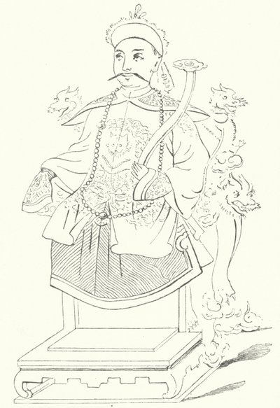 Xianfeng-Kaiser von China (Stich) von German School