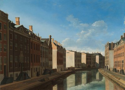 Ansicht der Goldenen Biegung in der Herengracht von Gerrit Berckheyde