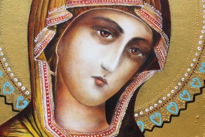 Maria (Detail) von Gerrit Greve