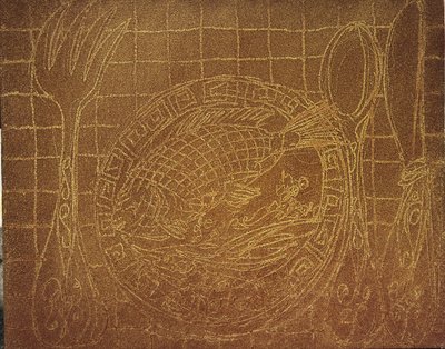 Visdiner (Stillleben mit Fischplatte) von Gerrit Greve