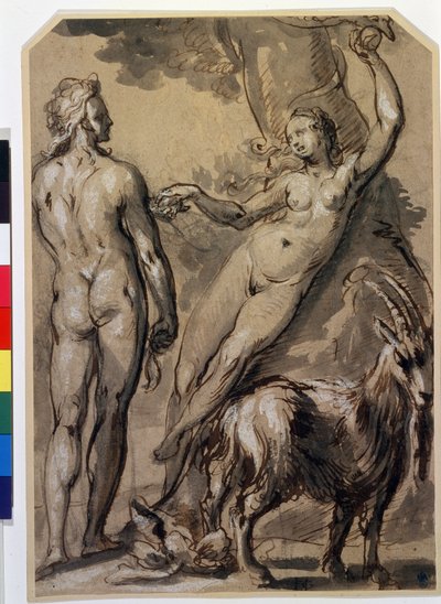 Adam und Eva von Gerrit Pietersz