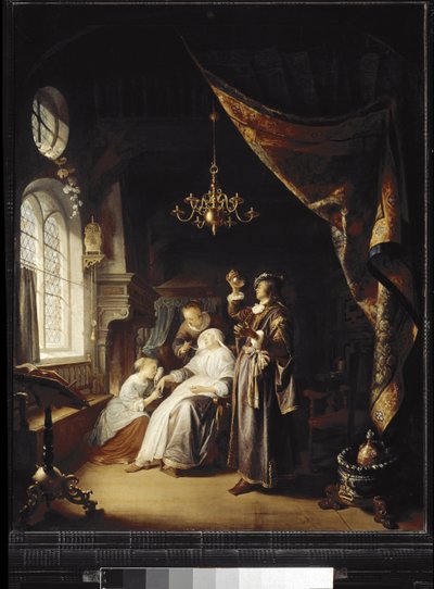 Die hydropische Frau von Gerrit Dou