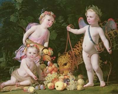 Eine Allegorie des Friedens und des Überflusses, 1629 von Gerrit van Honthorst