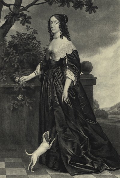 Elizabeth Stuart, Königin von Böhmen von Gerrit van Honthorst