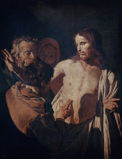 Der Unglaube des Heiligen Thomas, ca. 1620 von Gerrit van Honthorst
