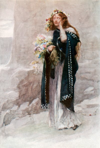 "Ihre süßen Augen von Wahnsinn getrübt" von Gertrude E. Demain (after) Hammond