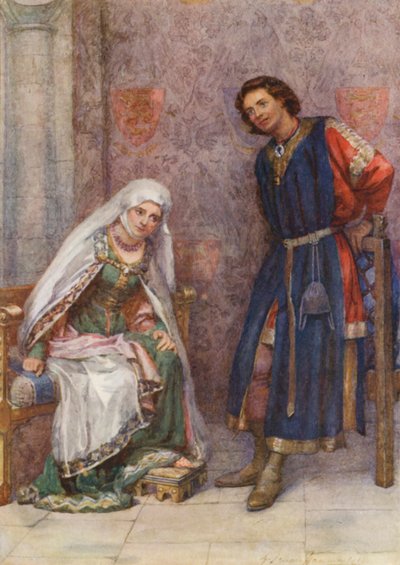Shakespeare, König Johann von Gertrude E. Demain (after) Hammond