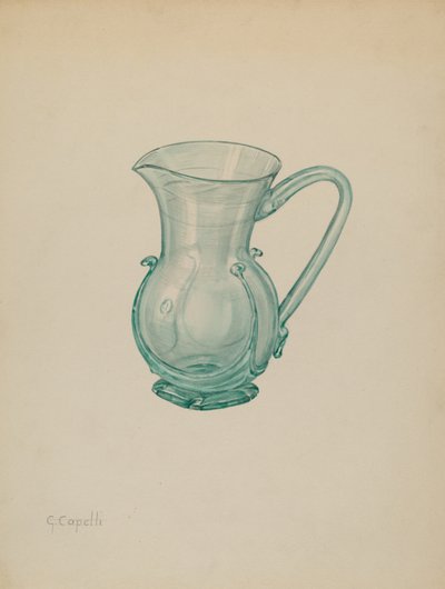 Milchkännchen, ca. 1937 von Giacinto Capelli