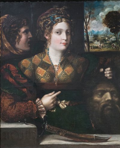 Judith mit dem Kopf des Holofernes, Giacomo Bertucci, bekannt als Jacopone da Faenza von Giacomo (16th century) Bertucci