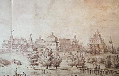 Der Palast in Kolomenskoye von Giacomo Quarenghi