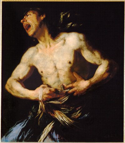 Selbstmord von Cato dem Jüngeren von Giambattista Langetti