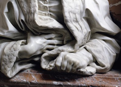 Büste von Gabrielle Fonseca (Detail) von Gian Lorenzo Bernini